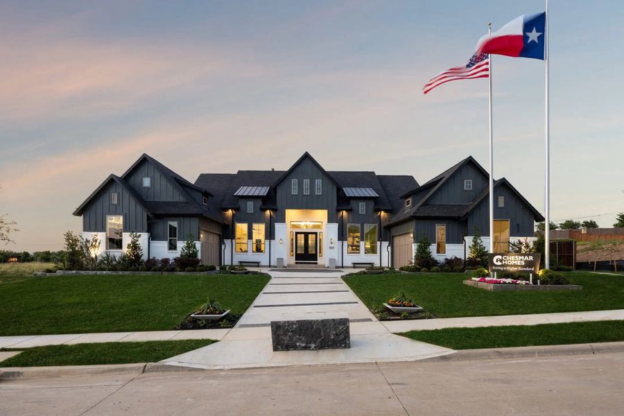 Street view of homes within the The Vines master-planned community in Haslet, TX (Image 23). Street view of homes within the The Vines master-planned community in Haslet, TX (Image 23).