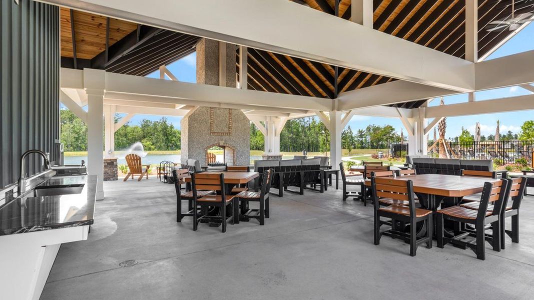 Community amenity available to residents of The Palms at Indigo Preserve Townhomes in Leland (Image 15).