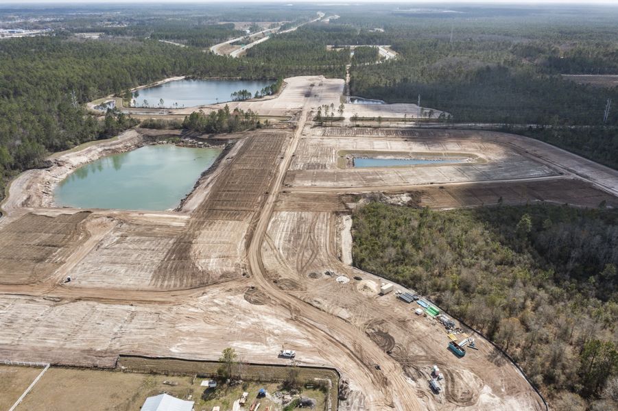 Site preparation and early development at Baldwin Point in Jacksonville, FL (Image 3). Site preparation and early development at Baldwin Point in Jacksonville, FL (Image 3).