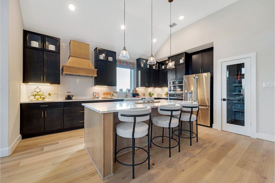 Furnished interior in a model home at Megan's Landing in Castroville (Image 29). Furnished interior in a model home at Megan's Landing in Castroville (Image 29).