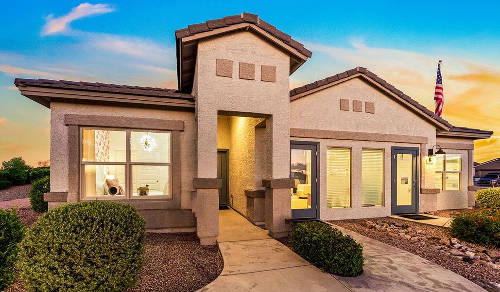 Exterior details of a home in Barnett Village, Marana (Image 3).