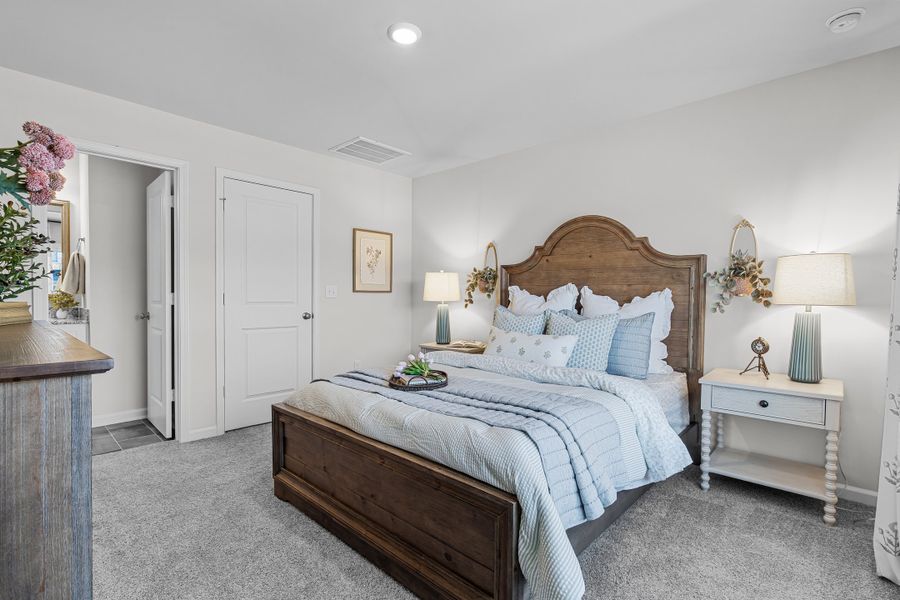 Furnished interior in a model home at Faith Hill in West Columbia (Image 16).