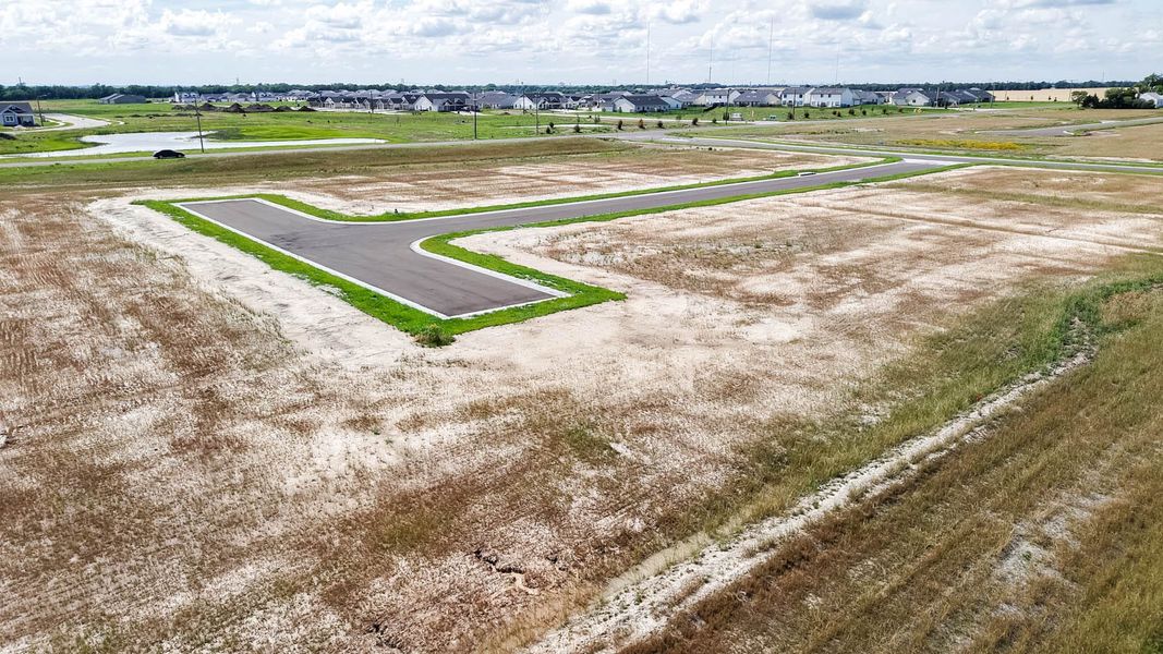 Site preparation and early development at The Courtyards at Waterford Reserve in Maize, KS (Image 9).