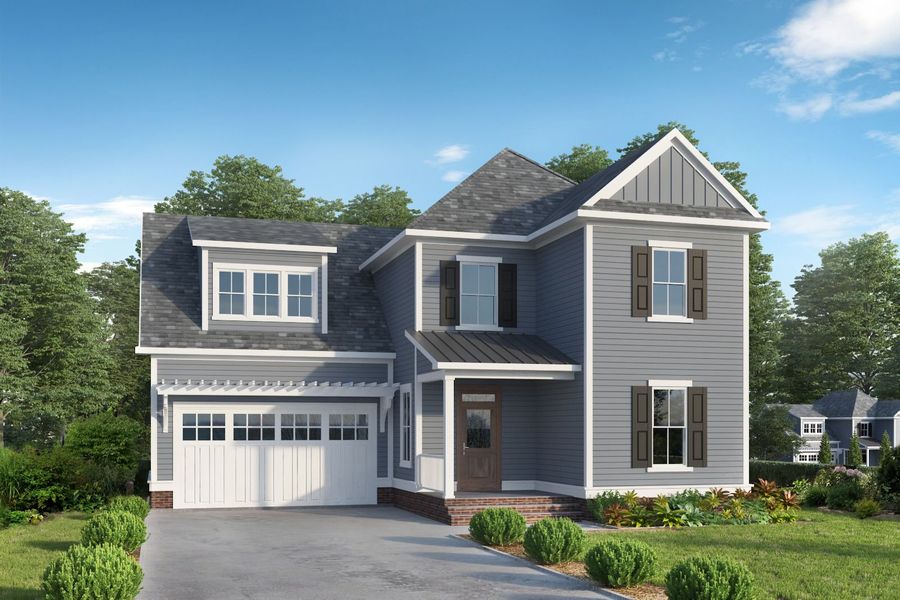 A showcase of a new construction home by Master Home Builder, highlighting their design and quality (Image 9).