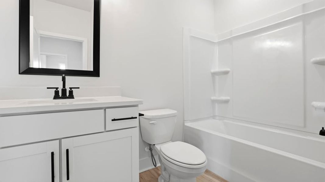 Furnished interior in a model home at Sunset Summits in Spartanburg (Image 30).