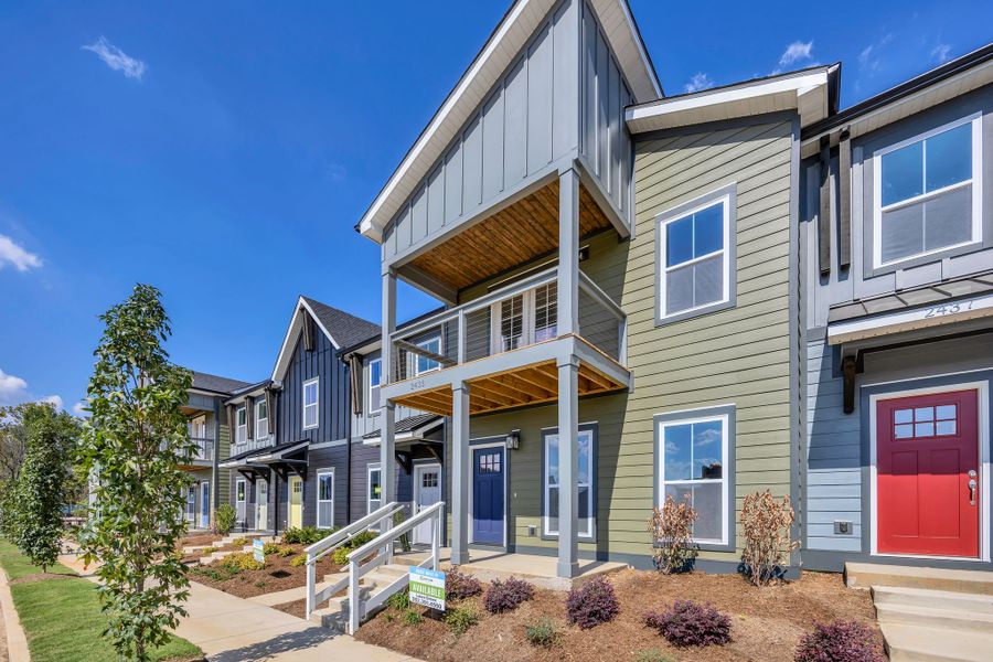 Front exterior of a home in the The Parks of Mill Town community, located in Chattanooga, TN (Image 24).