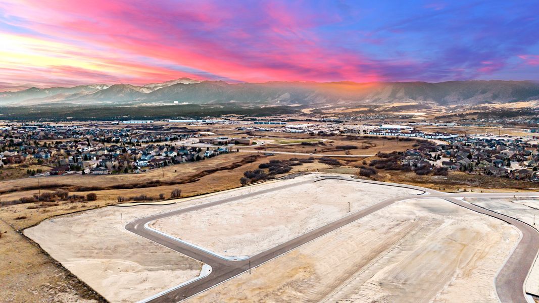 Site preparation and early development at Jackson Creek in Monument, CO (Image 10).