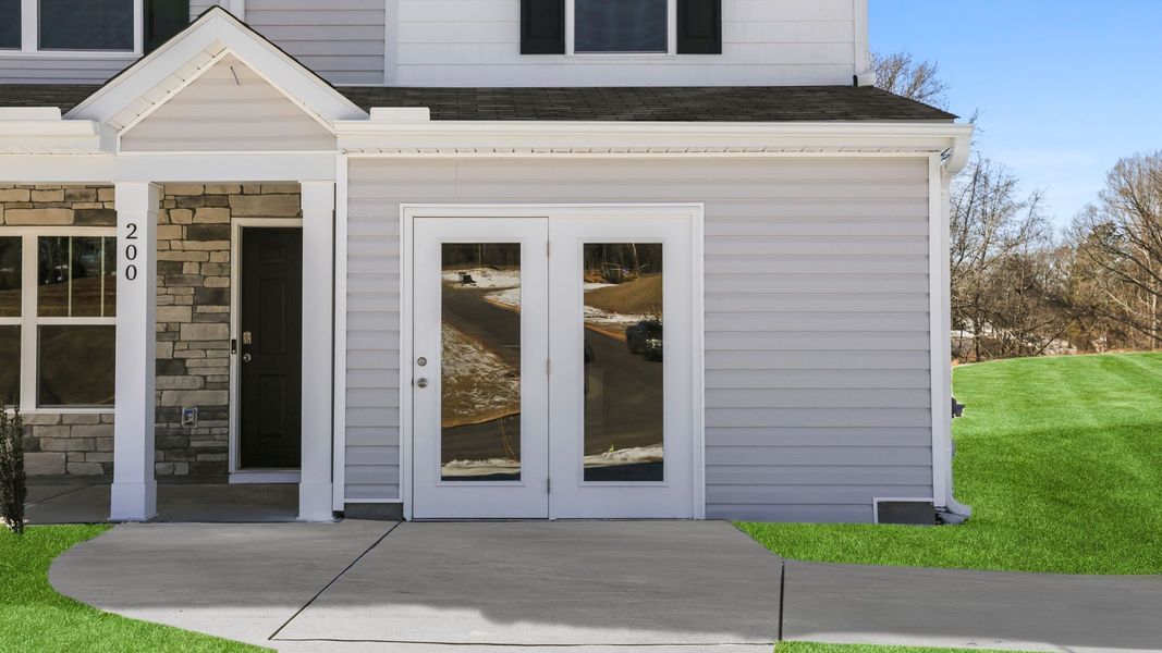 Exterior details of a home in Village Grove, Greenville (Image 5).