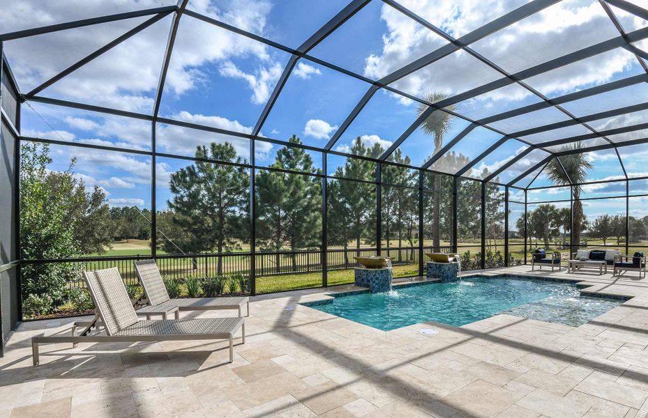 Covered Lanai with Optional Pool