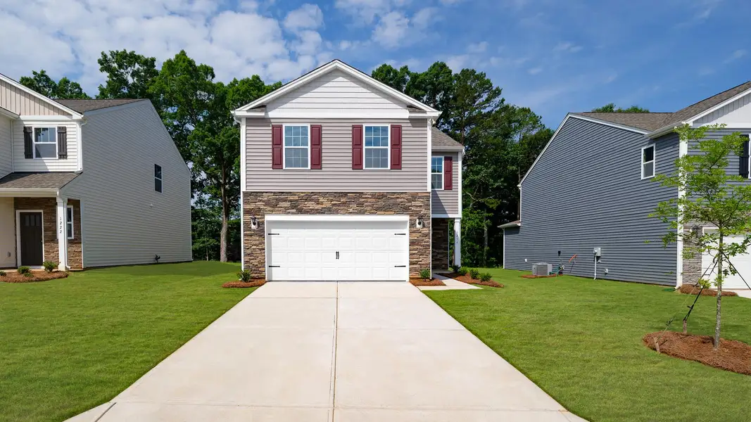 Front exterior of a home in the Zion Springs community, located in Hickory, NC (Image 1). Front exterior of a home in the Zion Springs community, located in Hickory, NC (Image 1).