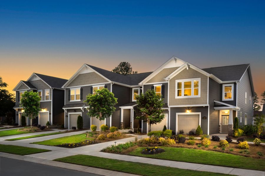 Front exterior of a home in the Hedgecliff Townes community, located in Kannapolis, NC (Image 3).