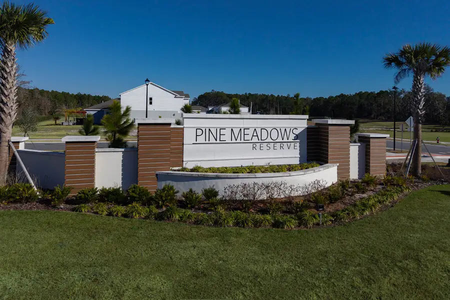 Pine Meadows Reserve entrance