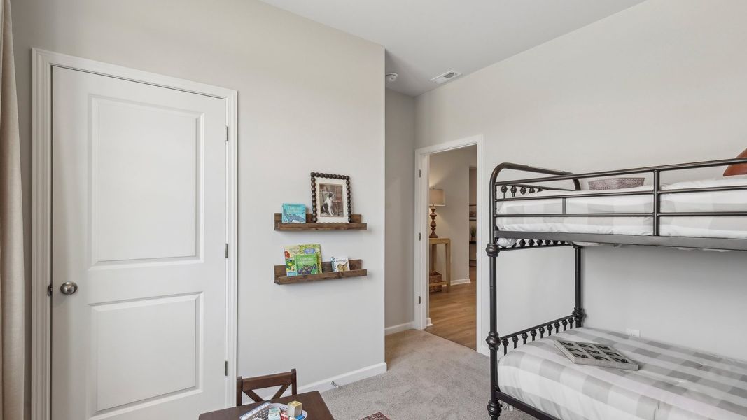 Furnished interior in a model home at CDJ Farms in Portland (Image 32).