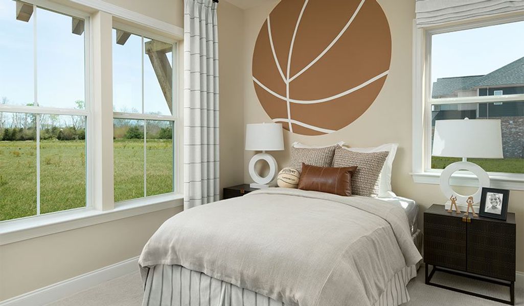 Furnished interior in a model home at August Park in Spring Hill (Image 50).