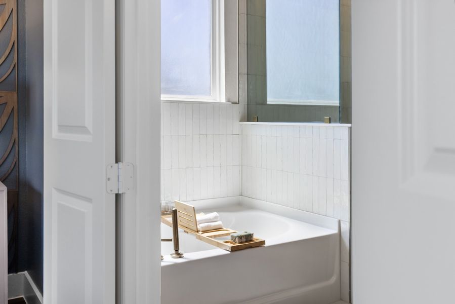 Furnished interior in a model home at Calhoun Acres in Azle (Image 31).