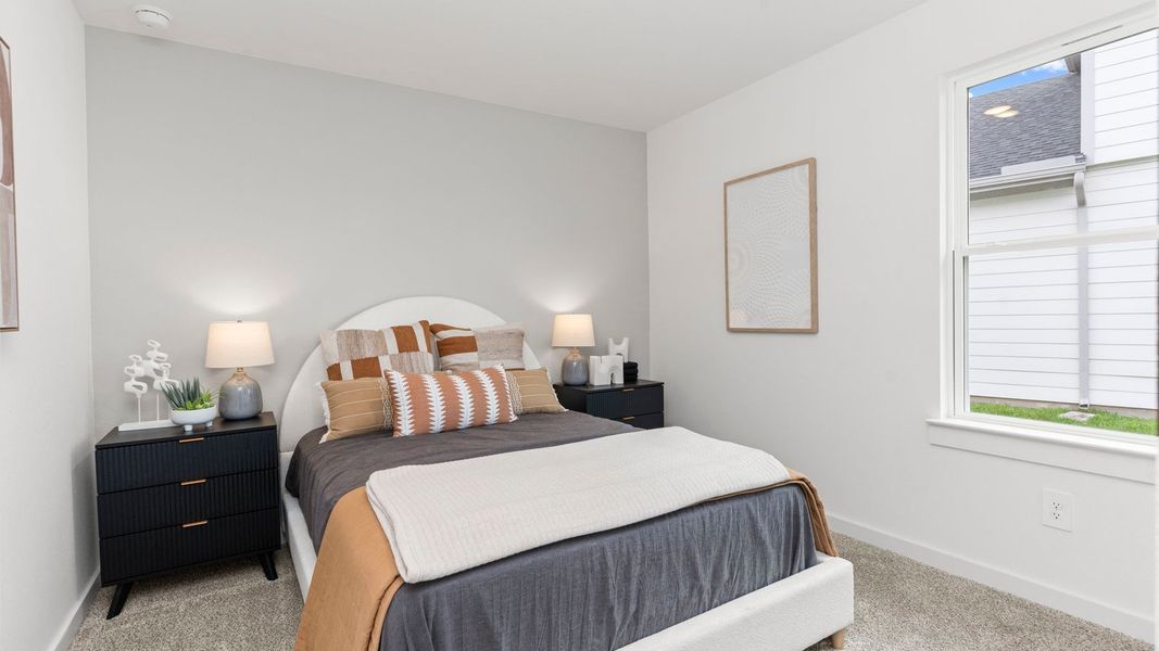 Furnished interior in a model home at Sorrento in Richmond (Image 4).