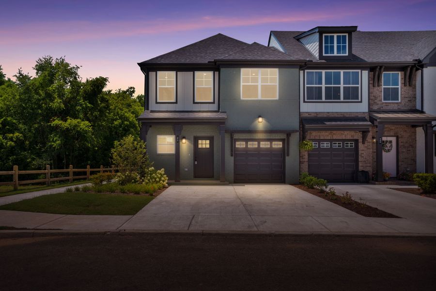Front exterior of a home in the Oxford Station community, located in Gallatin, TN (Image 29).