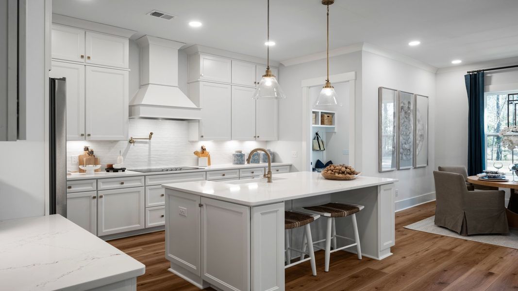 Furnished interior in a model home at Briley Pointe in Mount Pleasant (Image 3).