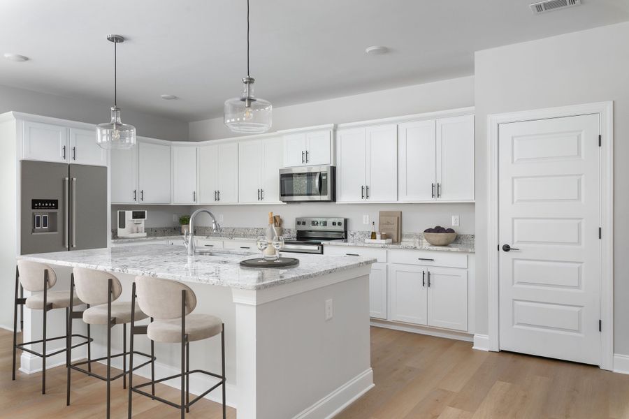 Furnished interior in a model home at Sedman Hills in Hixson (Image 7).