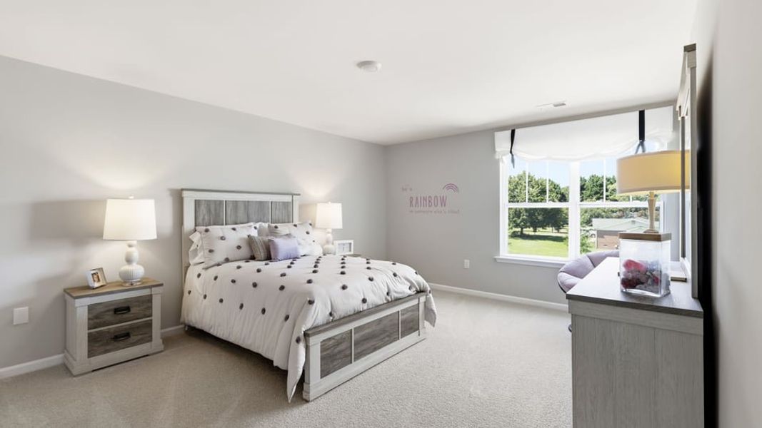 Furnished interior in a model home at Treemont Commons in Wellford (Image 26).