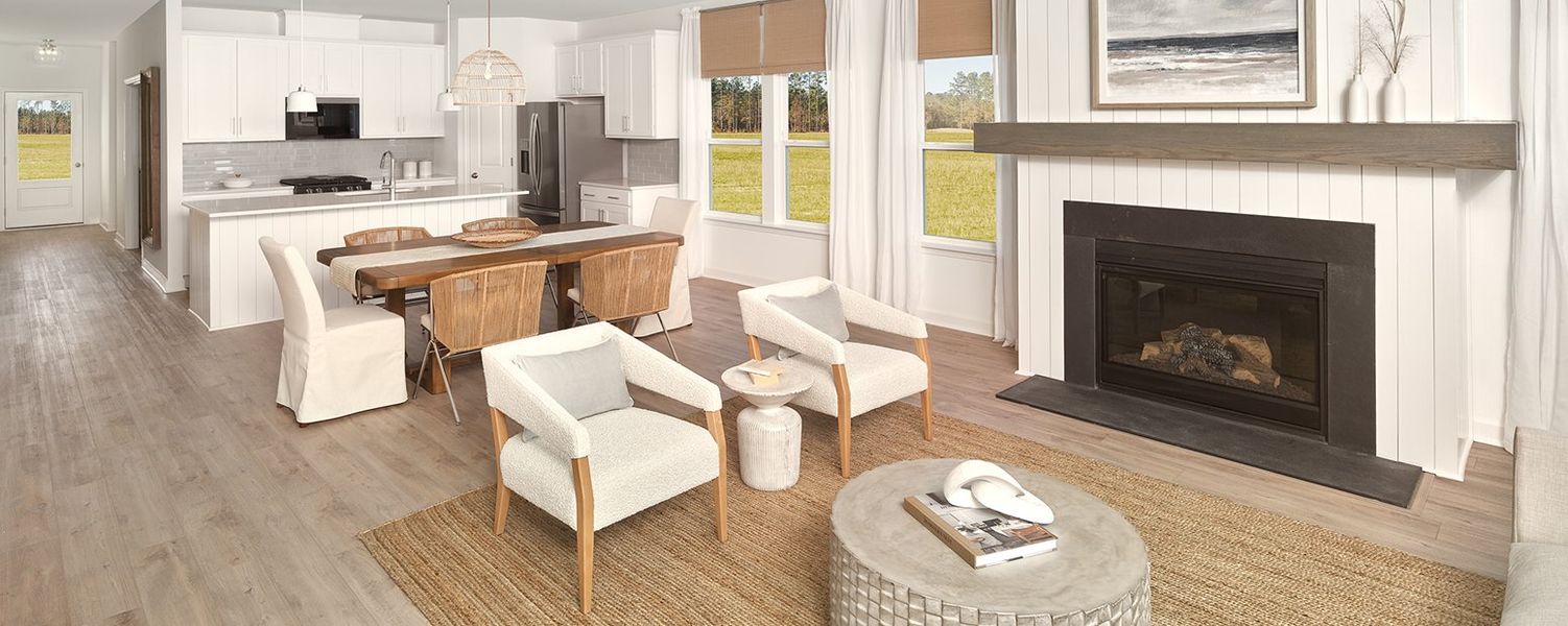 Furnished interior in a model home at Trieste at Bella Vita in Myrtle Beach (Image 10).