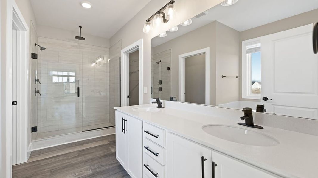 Furnished interior in a model home at Shadowood in Seneca (Image 15).