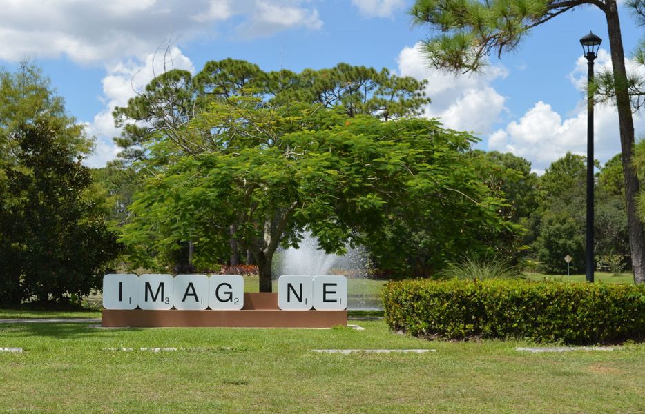 Front exterior of a home in the Mosaic community, located in Port St. Lucie, FL (Image 9).