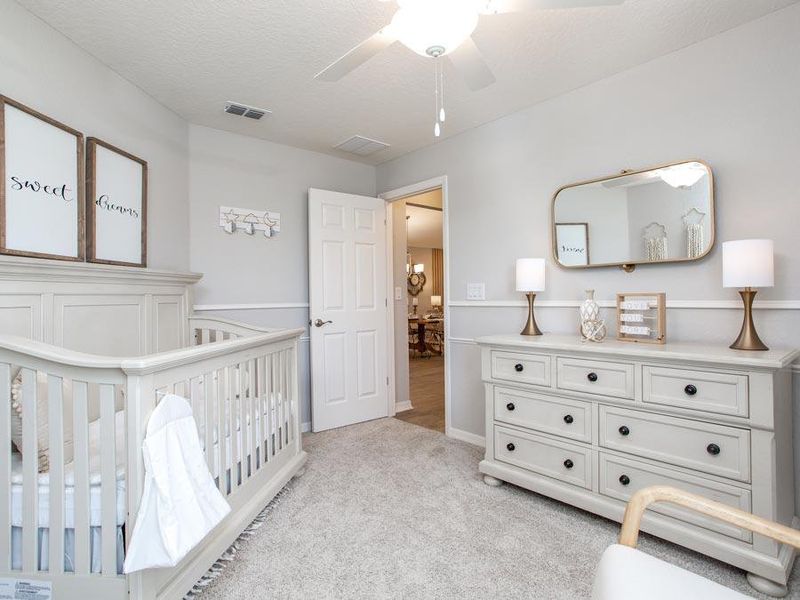 Versatile secondary bedroom provide space for everyone in your household - Amaryllis model home in Davenport, FL