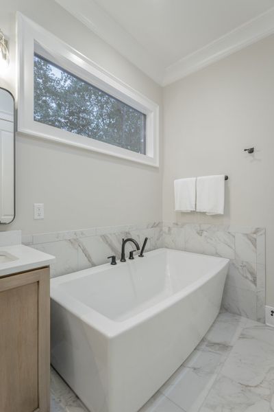 Furnished interior in a model home at Hidden River in Signal Mountain (Image 43).