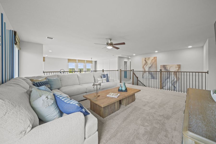 Furnished interior in a model home at Grand Magnolia in Magnolia (Image 21).