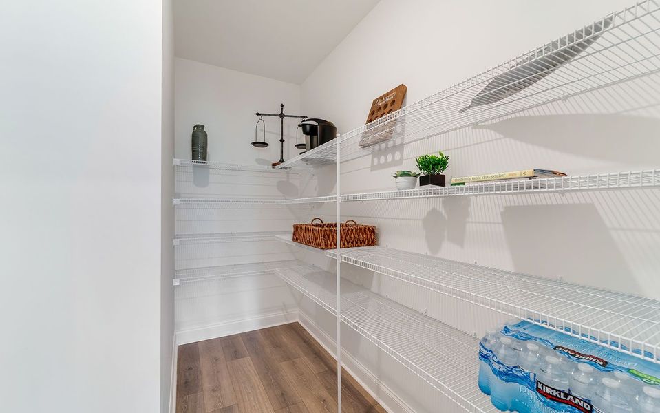 Furnished interior in a model home at The Retreat at Norman Farm in Hendersonville (Image 19).