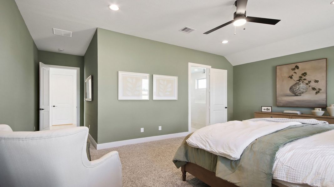 Furnished interior in a model home at Mill Creek Estates in Magnolia (Image 27). Furnished interior in a model home at Mill Creek Estates in Magnolia (Image 27).