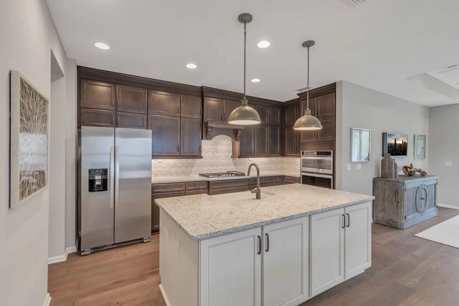 Furnished interior in a model home at Wilford Preserve 50' in Orange Park (Image 9).