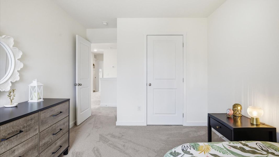 Furnished interior in a model home at Belhaven in Knoxville (Image 39).
