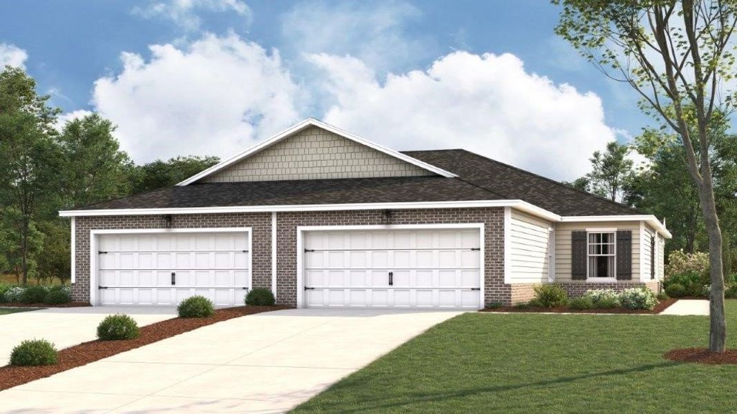 Front exterior of a home in the Cambridge Cove community, located in Chickamauga, GA (Image 9).