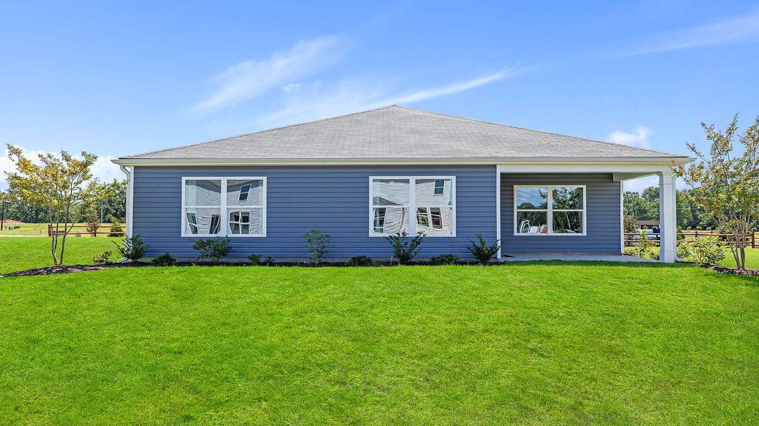 Front exterior of a home in the Gibson Grove community, located in Laurens, SC (Image 8).