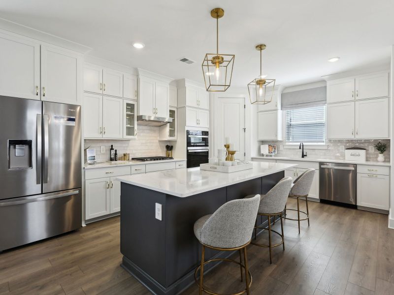 Skip takeout and prep dinner in the well-appointed kitchen.
