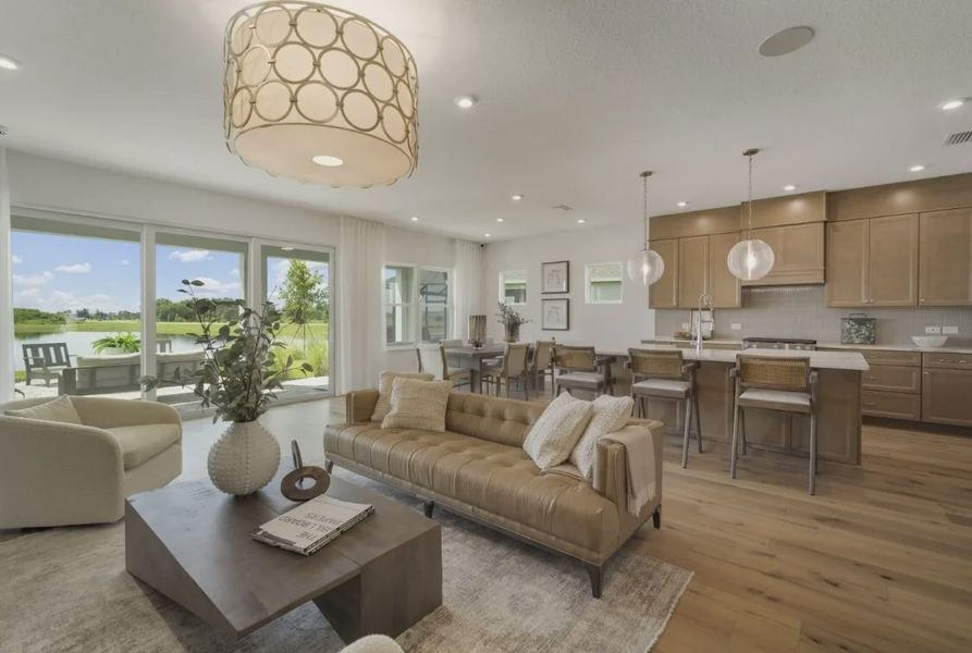 Furnished interior in a model home at Waterset in Apollo Beach (Image 65). Furnished interior in a model home at Waterset in Apollo Beach (Image 65).