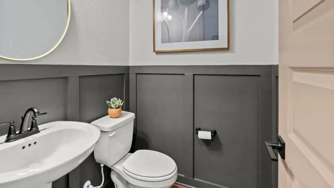 Furnished interior in a model home at Megan's Landing in Castroville (Image 13). Furnished interior in a model home at Megan's Landing in Castroville (Image 13).