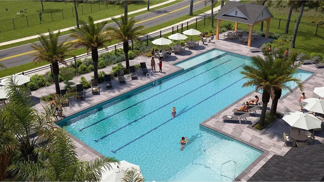 Image 1 of the Kings Preserve master-planned community in Jacksonville, FL.