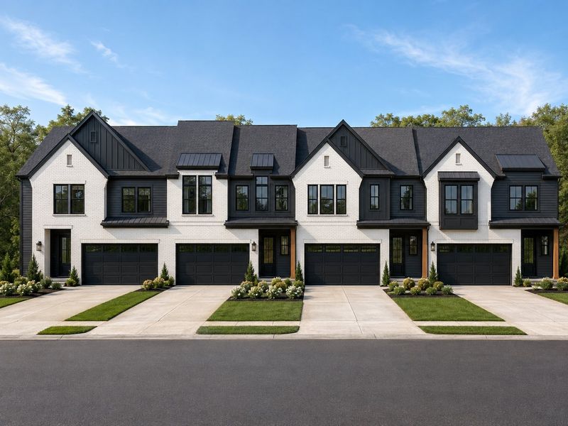 Front exterior of a home in the ~Alder Creek~ community, located in Greenville, SC (Image 4).