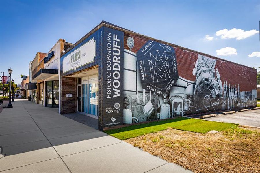 Front exterior of a home in the Emory Park 2-Story community, located in Five Forks, SC (Image 2).