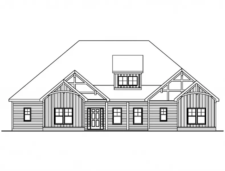 Architectural rendering of home exteriors planned for Lamar Farms in Newnan, GA (Image 5). Architectural rendering of home exteriors planned for Lamar Farms in Newnan, GA (Image 5).