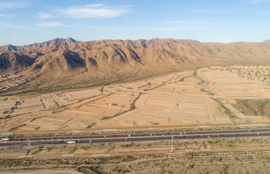 Site preparation and early development at Upper Canyon in Phoenix, AZ (Image 34).