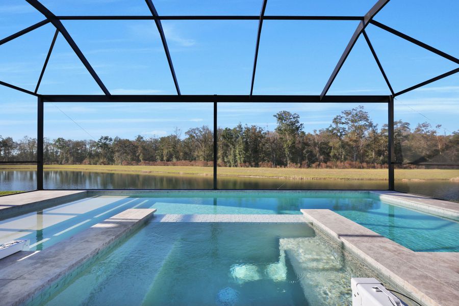 Exterior details of a home in Hidden Creek at SilverLeaf, St. Augustine (Image 21).