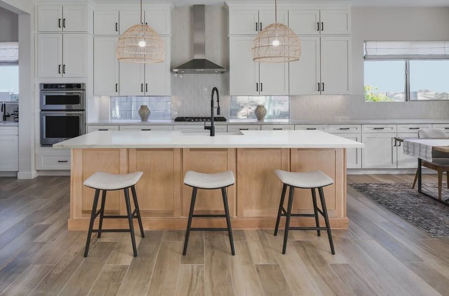 Furnished interior in a model home at Destination at Gateway in Mesa (Image 6).