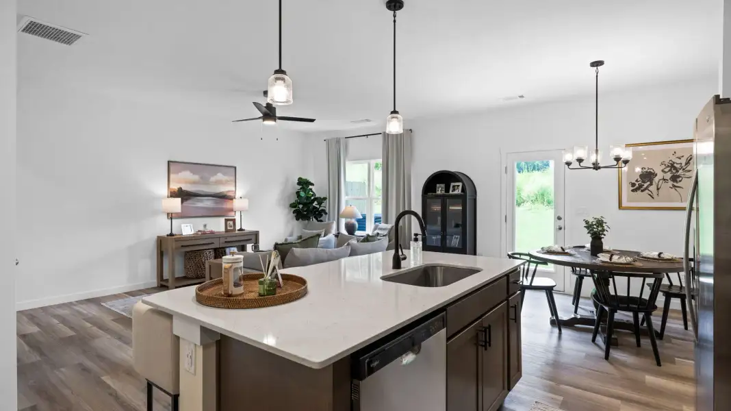 Furnished interior in a model home at The Cannon in Hixson (Image 13). Furnished interior in a model home at The Cannon in Hixson (Image 13).