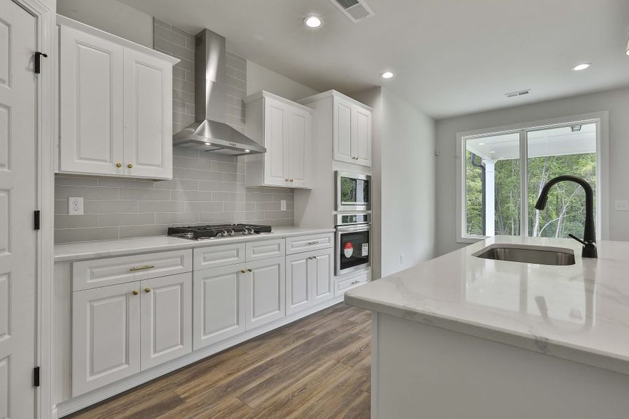 Furnished interior in a model home at Estates at Cedar Grove in Chattahoochee Hills (Image 9).