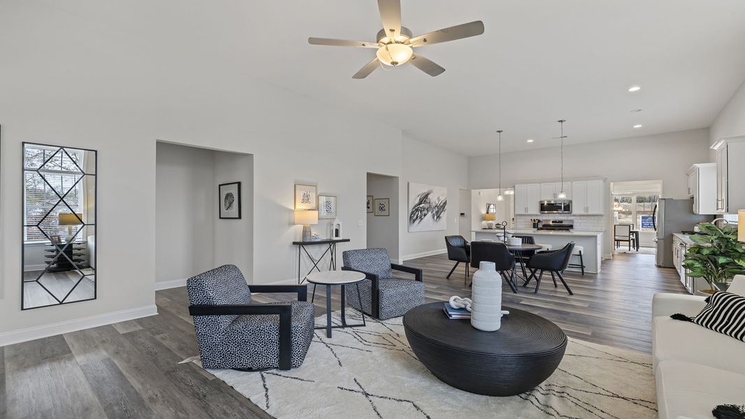 Furnished interior in a model home at Briargate in Fountain Inn (Image 14).