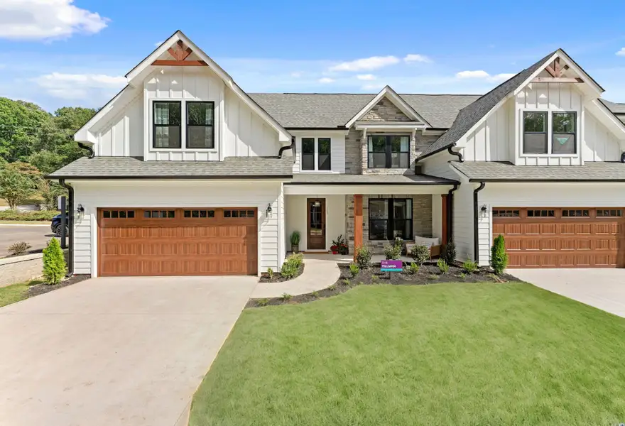 Front exterior of a home in the Landing at Clemson Marina community, located in Seneca, SC (Image 1).